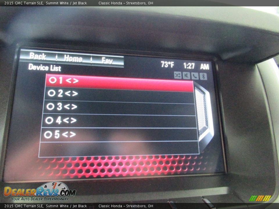 2015 GMC Terrain SLE Summit White / Jet Black Photo #35