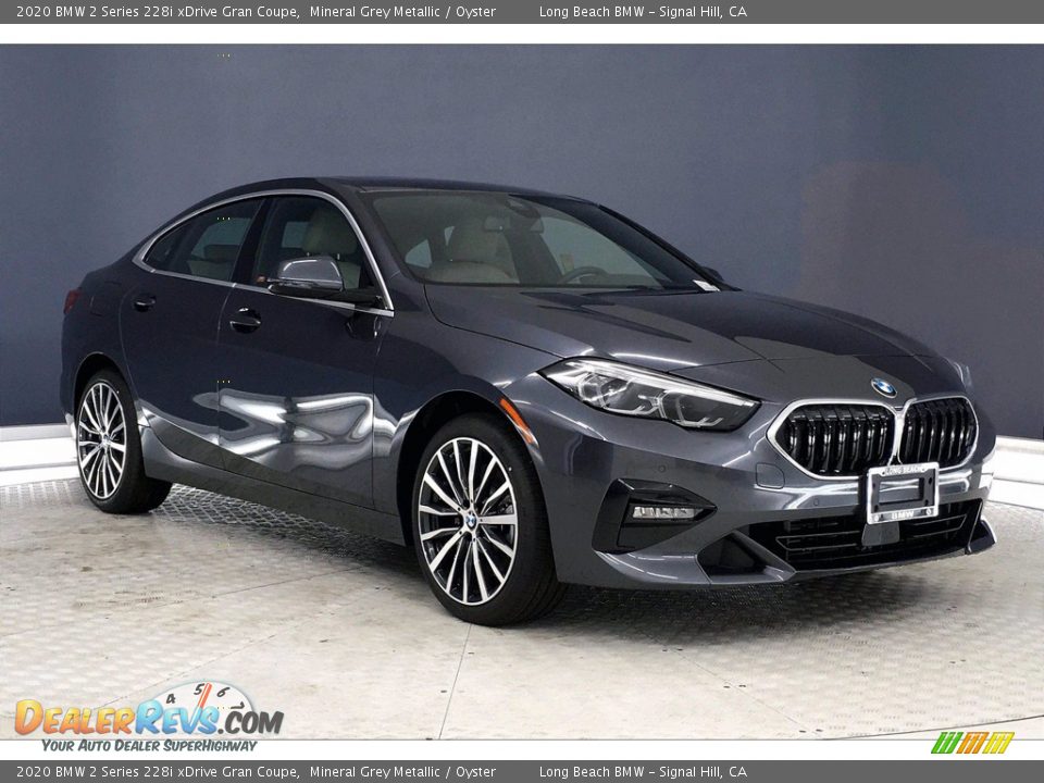 2020 BMW 2 Series 228i xDrive Gran Coupe Mineral Grey Metallic / Oyster Photo #19