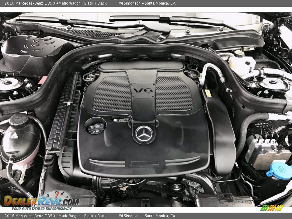 2016 Mercedes-Benz E 350 4Matic Wagon Black / Black Photo #8