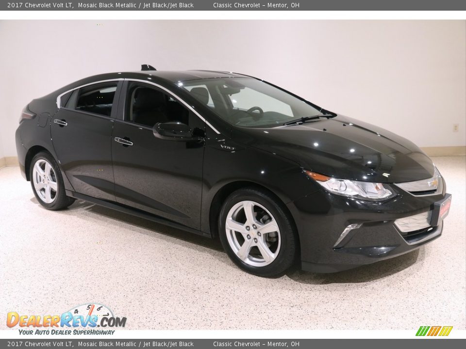 2017 Chevrolet Volt LT Mosaic Black Metallic / Jet Black/Jet Black Photo #1