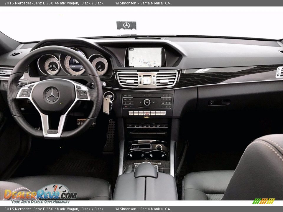 2016 Mercedes-Benz E 350 4Matic Wagon Black / Black Photo #16