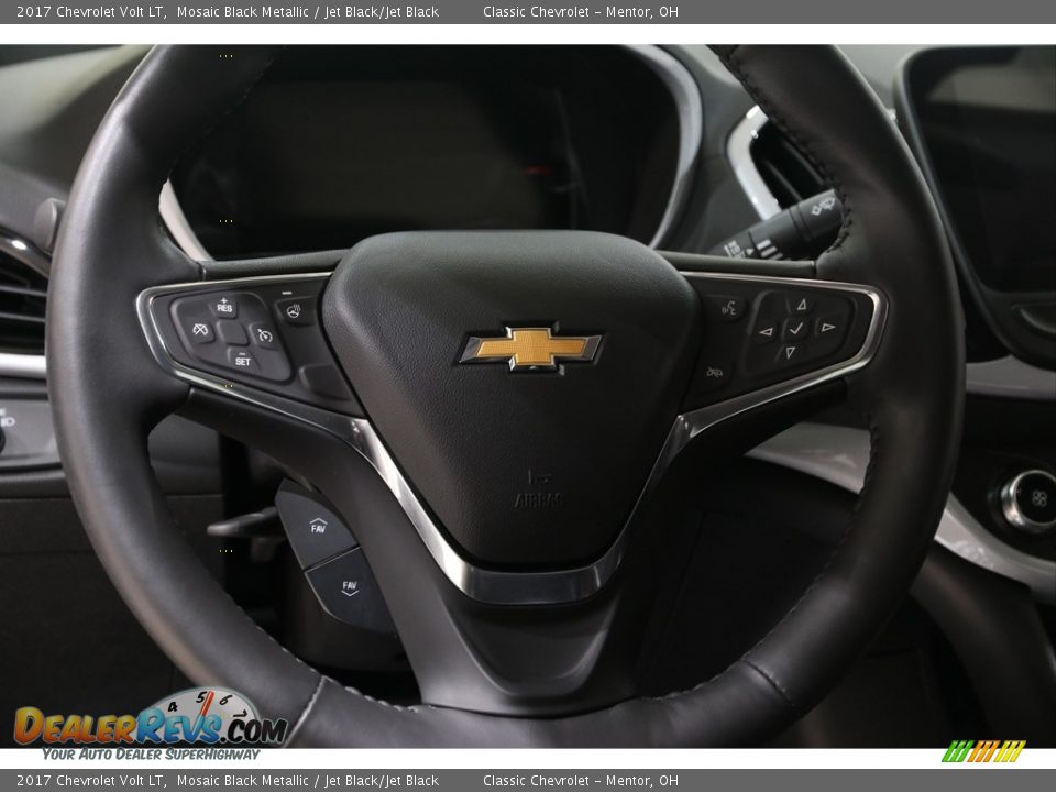 2017 Chevrolet Volt LT Mosaic Black Metallic / Jet Black/Jet Black Photo #8