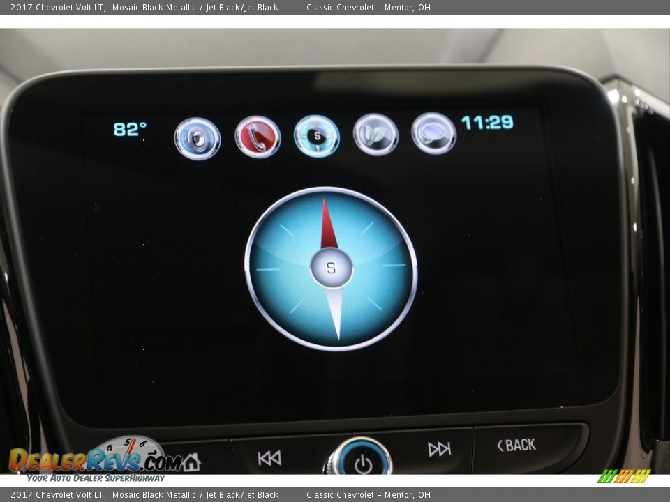2017 Chevrolet Volt LT Mosaic Black Metallic / Jet Black/Jet Black Photo #13