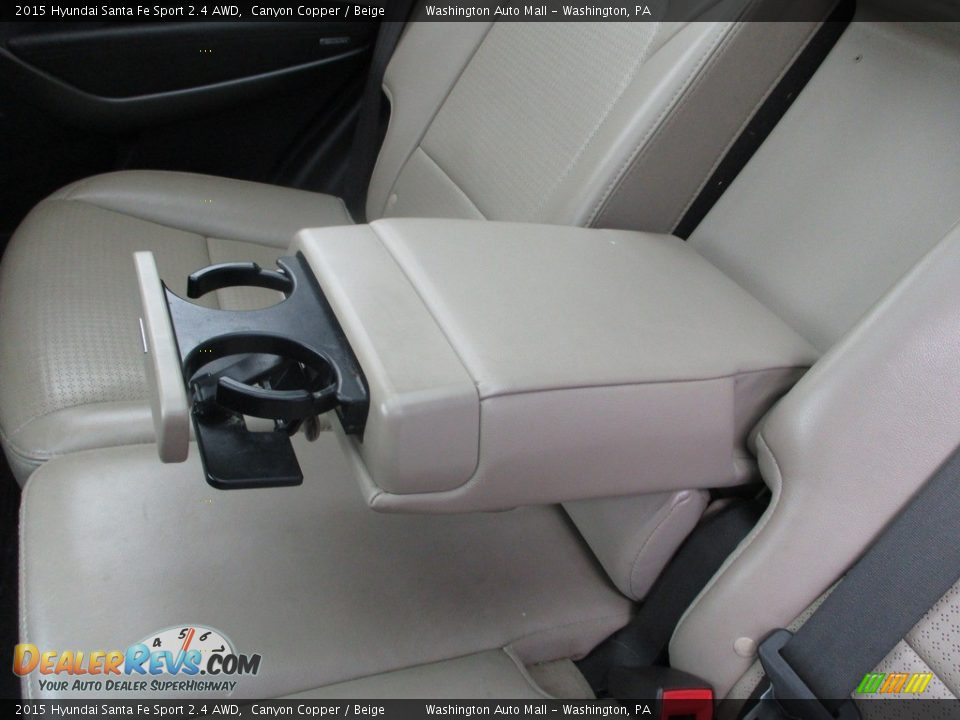 2015 Hyundai Santa Fe Sport 2.4 AWD Canyon Copper / Beige Photo #15