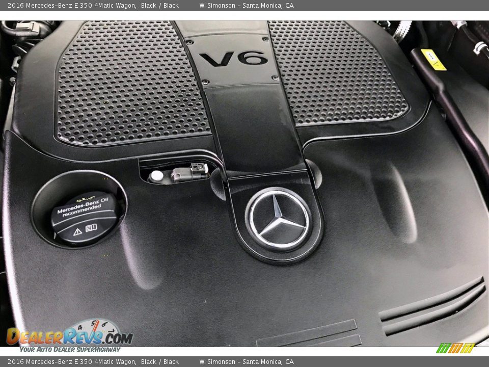 2016 Mercedes-Benz E 350 4Matic Wagon Black / Black Photo #30