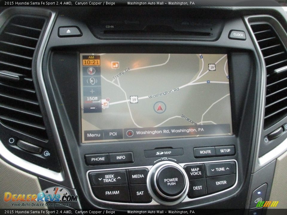 Navigation of 2015 Hyundai Santa Fe Sport 2.4 AWD Photo #18