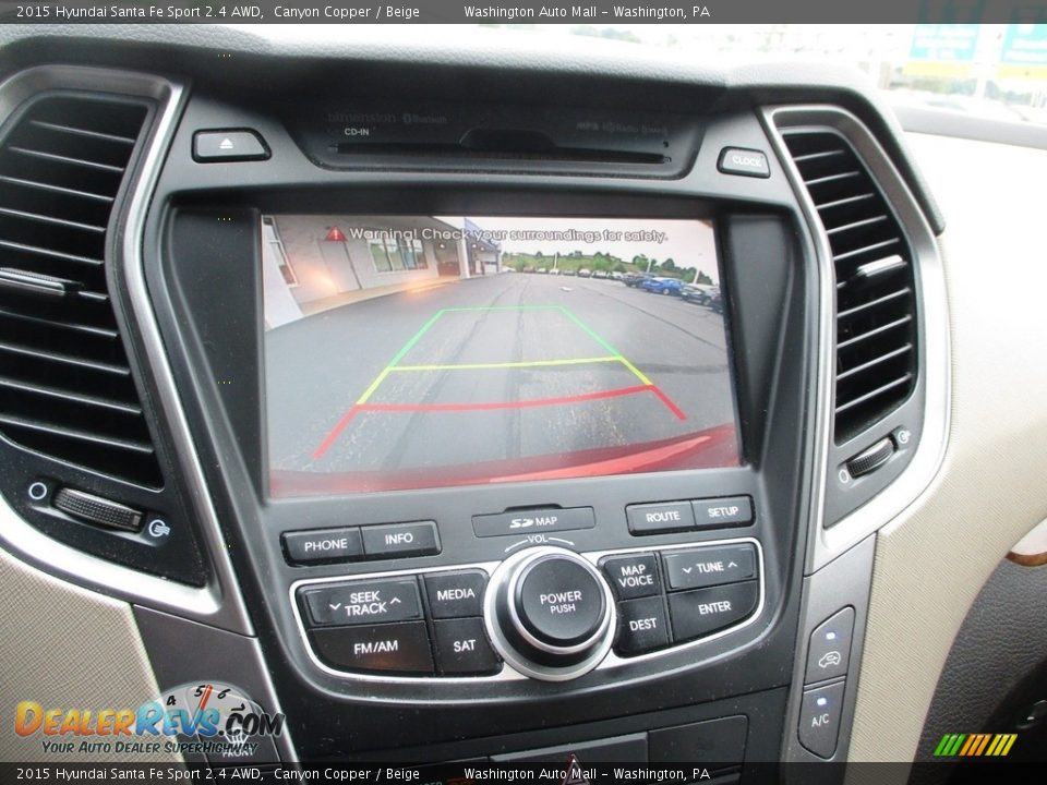 2015 Hyundai Santa Fe Sport 2.4 AWD Canyon Copper / Beige Photo #21