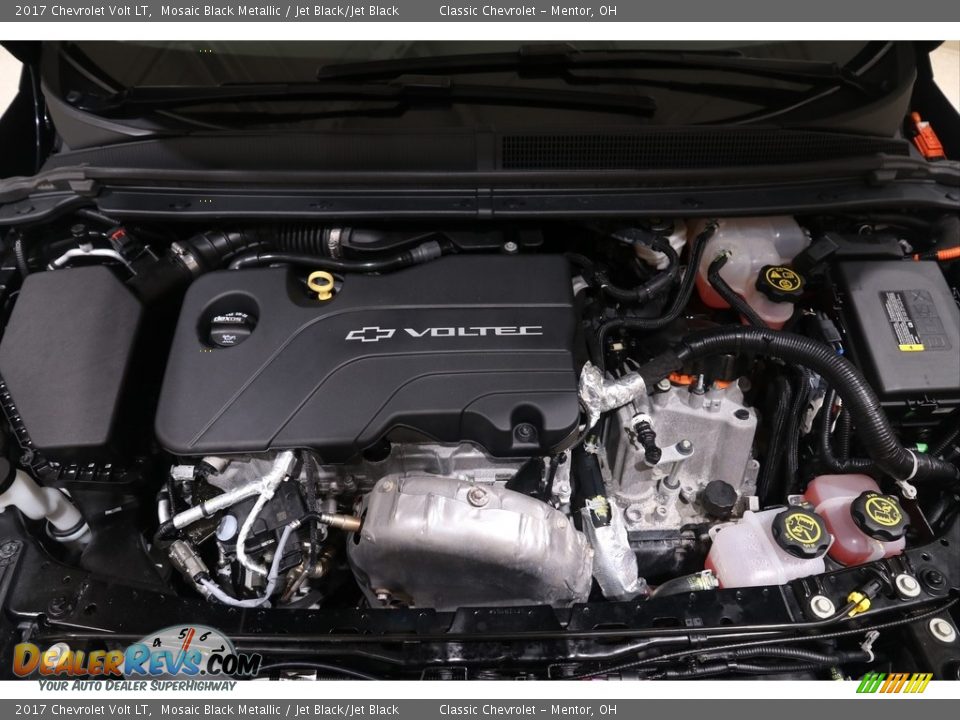2017 Chevrolet Volt LT Mosaic Black Metallic / Jet Black/Jet Black Photo #23
