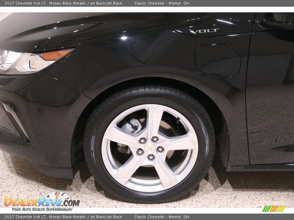 2017 Chevrolet Volt LT Mosaic Black Metallic / Jet Black/Jet Black Photo #24
