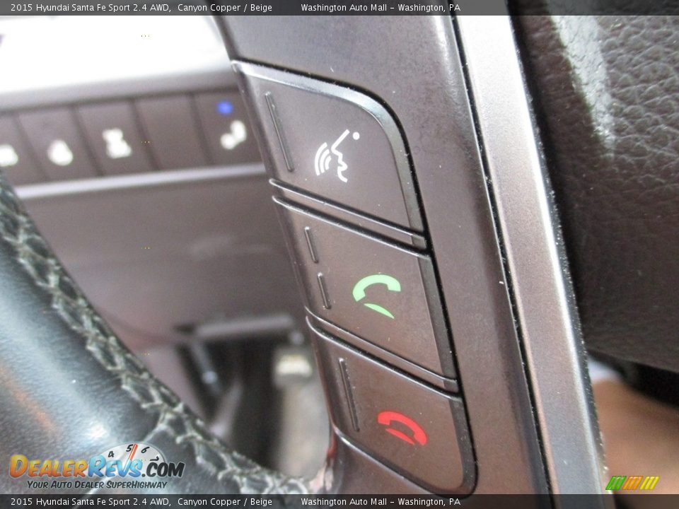 2015 Hyundai Santa Fe Sport 2.4 AWD Canyon Copper / Beige Photo #23