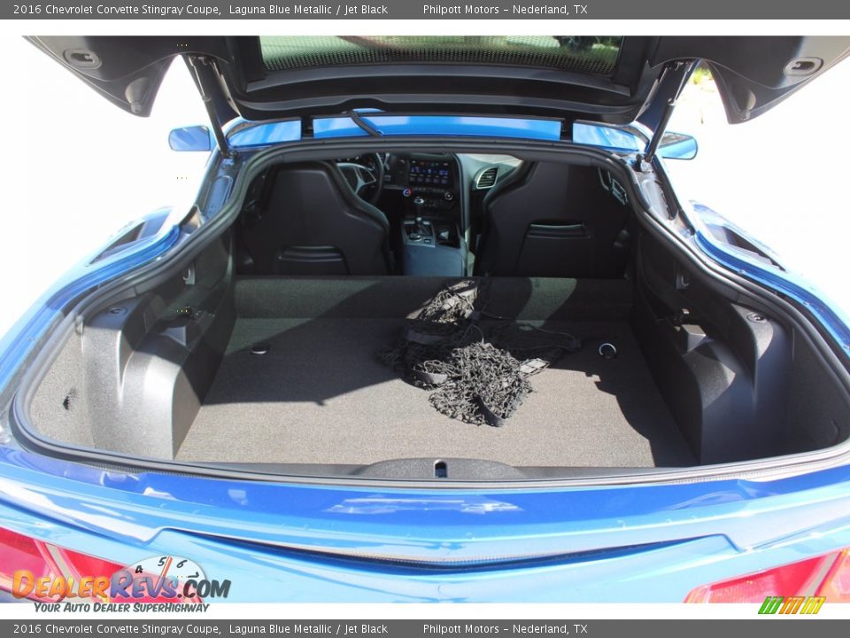 2016 Chevrolet Corvette Stingray Coupe Laguna Blue Metallic / Jet Black Photo #19