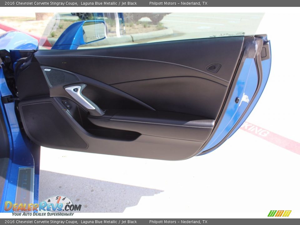 2016 Chevrolet Corvette Stingray Coupe Laguna Blue Metallic / Jet Black Photo #20