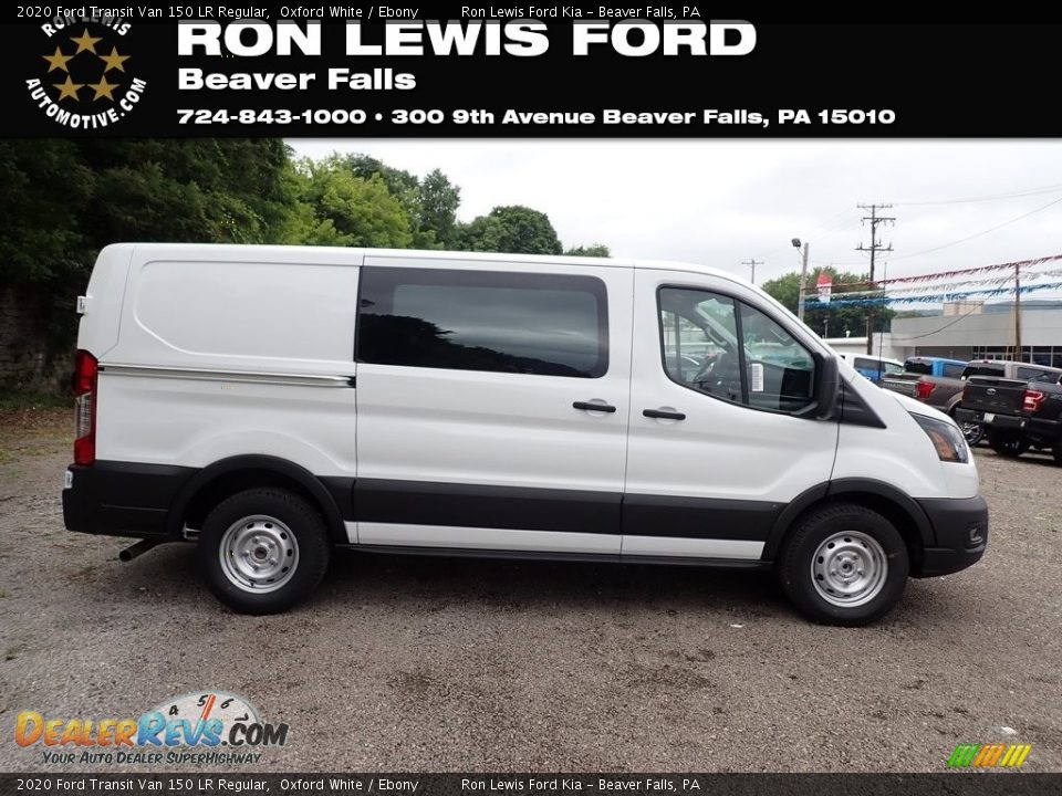 2020 Ford Transit Van 150 LR Regular Oxford White / Ebony Photo #1