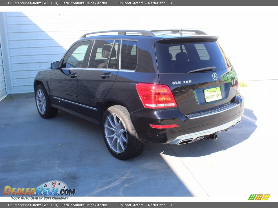 2015 Mercedes-Benz GLK 350 Black / Sahara Beige/Mocha Photo #8