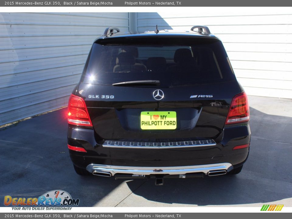 2015 Mercedes-Benz GLK 350 Black / Sahara Beige/Mocha Photo #9