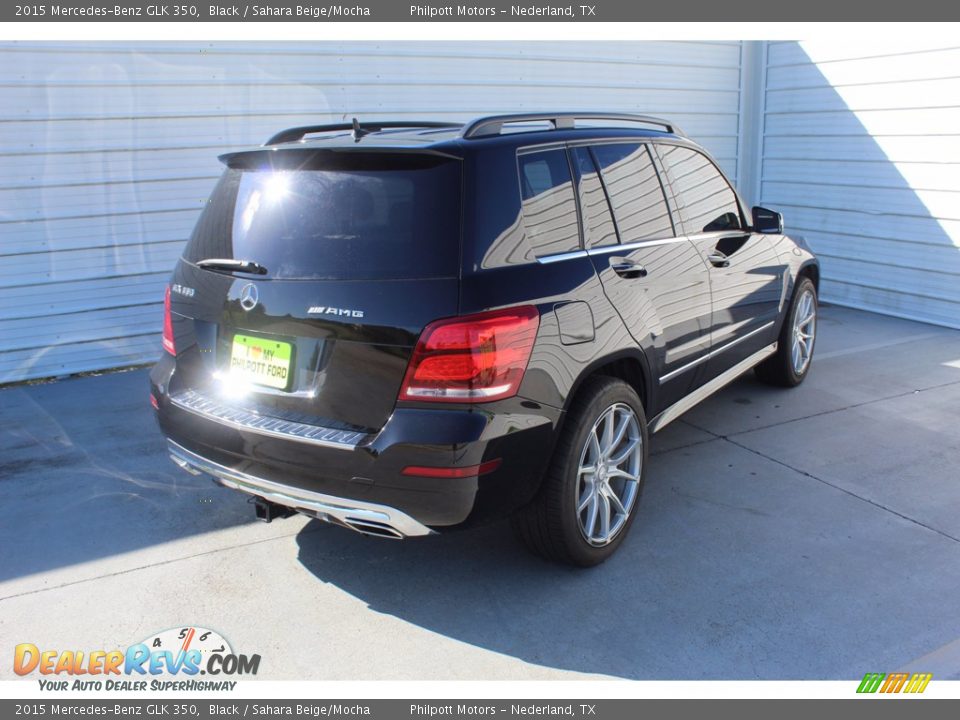 2015 Mercedes-Benz GLK 350 Black / Sahara Beige/Mocha Photo #10