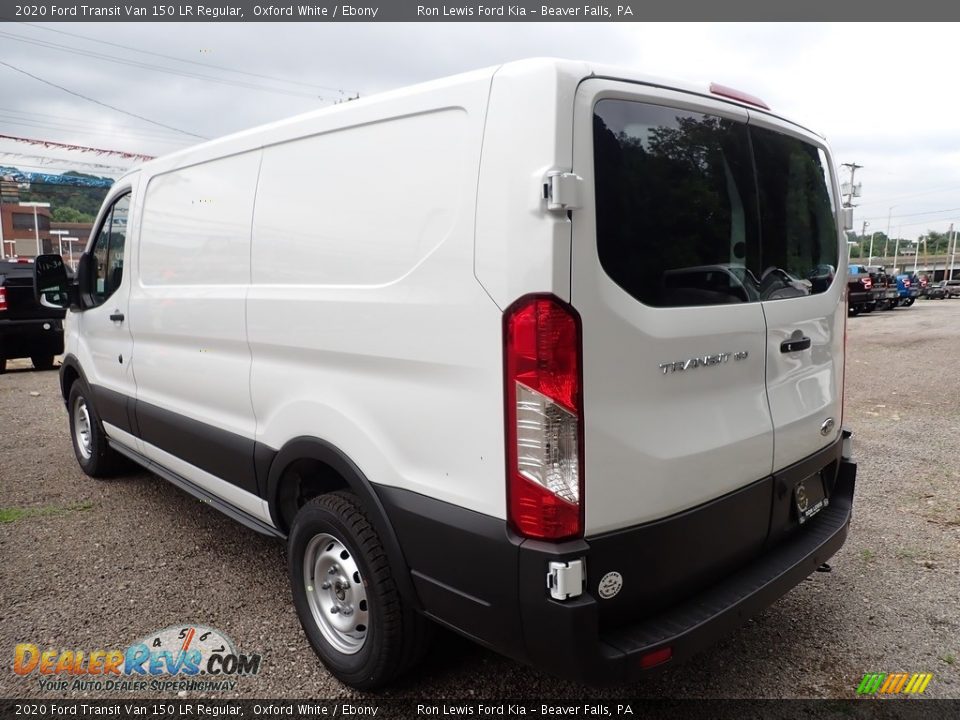 2020 Ford Transit Van 150 LR Regular Oxford White / Ebony Photo #7