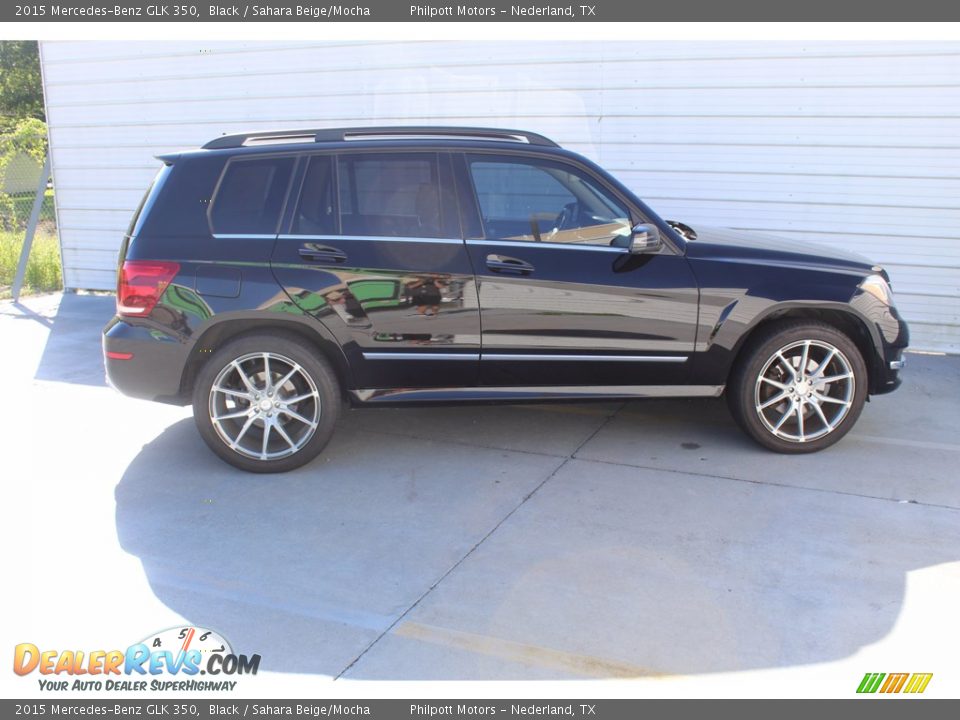 2015 Mercedes-Benz GLK 350 Black / Sahara Beige/Mocha Photo #13