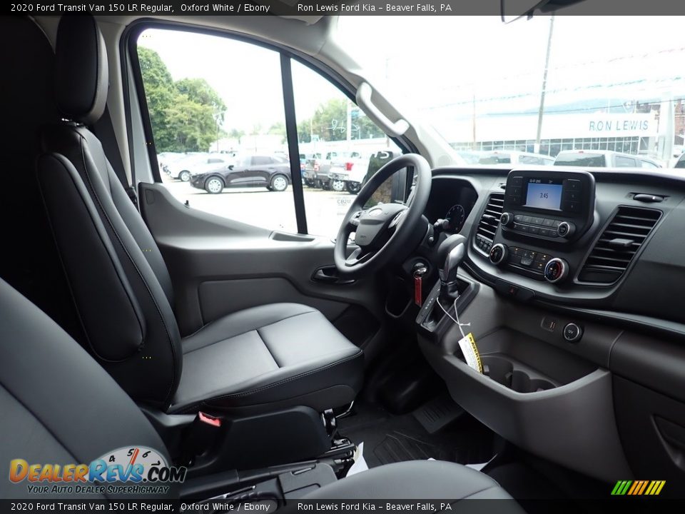2020 Ford Transit Van 150 LR Regular Oxford White / Ebony Photo #11