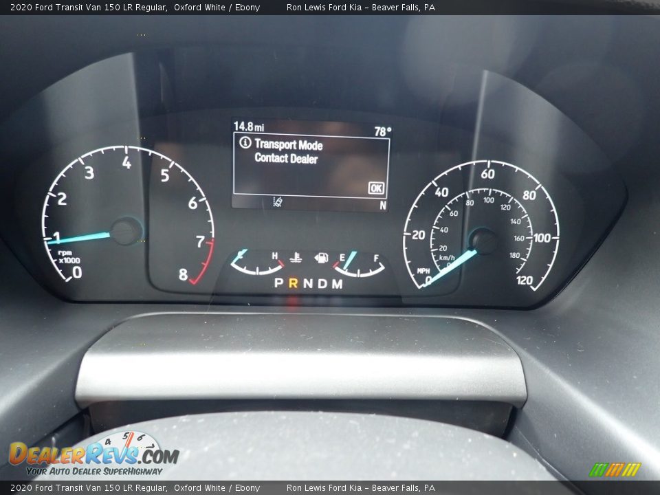 2020 Ford Transit Van 150 LR Regular Oxford White / Ebony Photo #19