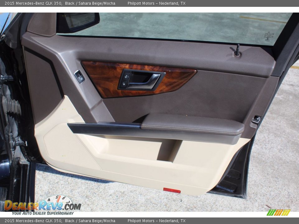 2015 Mercedes-Benz GLK 350 Black / Sahara Beige/Mocha Photo #29