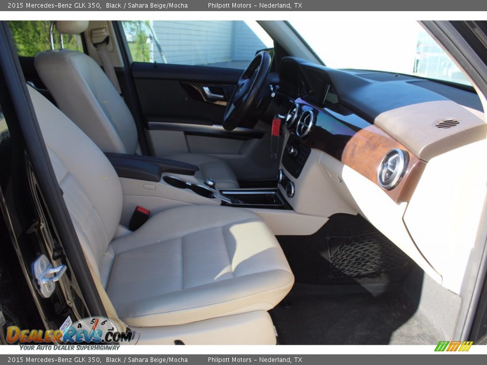 2015 Mercedes-Benz GLK 350 Black / Sahara Beige/Mocha Photo #30