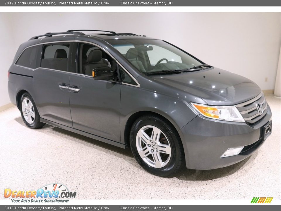 2012 Honda Odyssey Touring Polished Metal Metallic / Gray Photo #1
