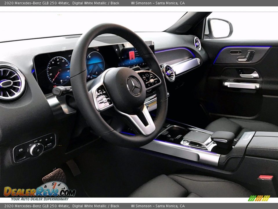 2020 Mercedes-Benz GLB 250 4Matic Digital White Metallic / Black Photo #4