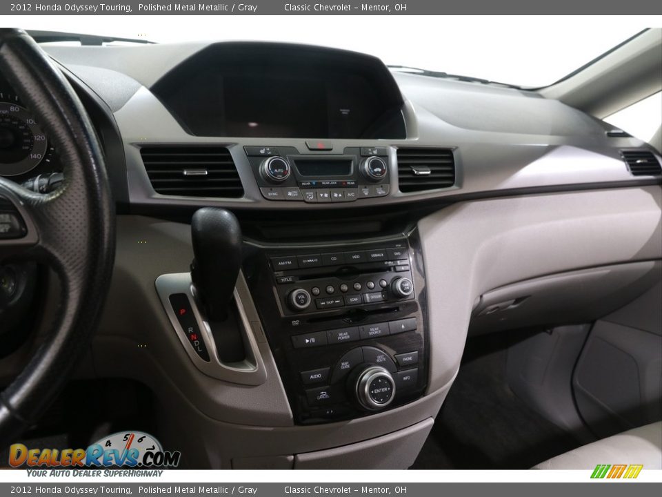 2012 Honda Odyssey Touring Polished Metal Metallic / Gray Photo #9