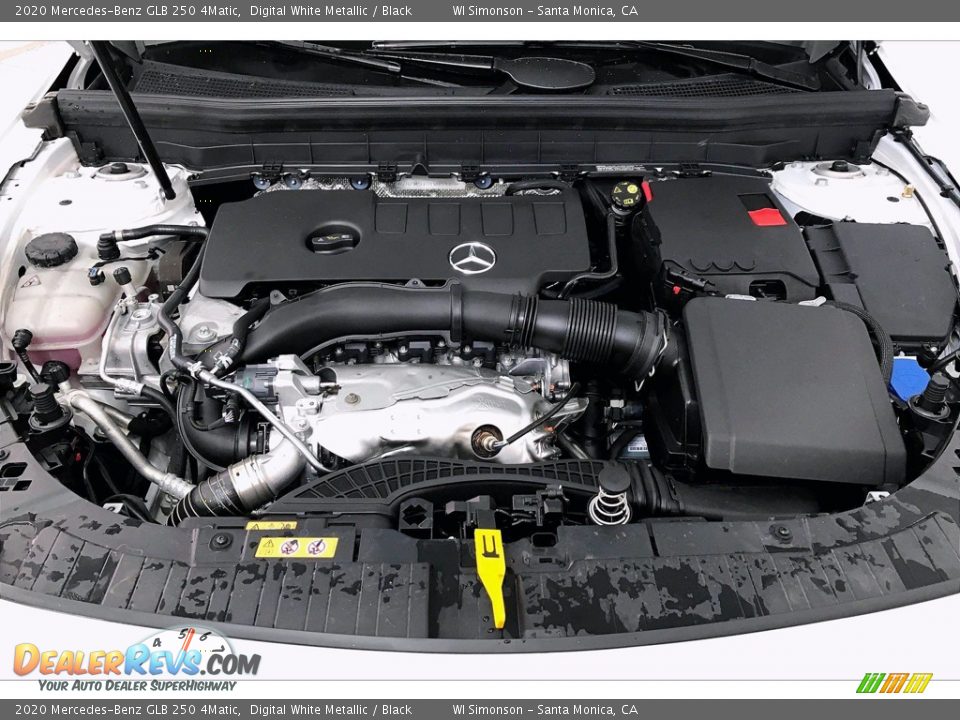 2020 Mercedes-Benz GLB 250 4Matic Digital White Metallic / Black Photo #8