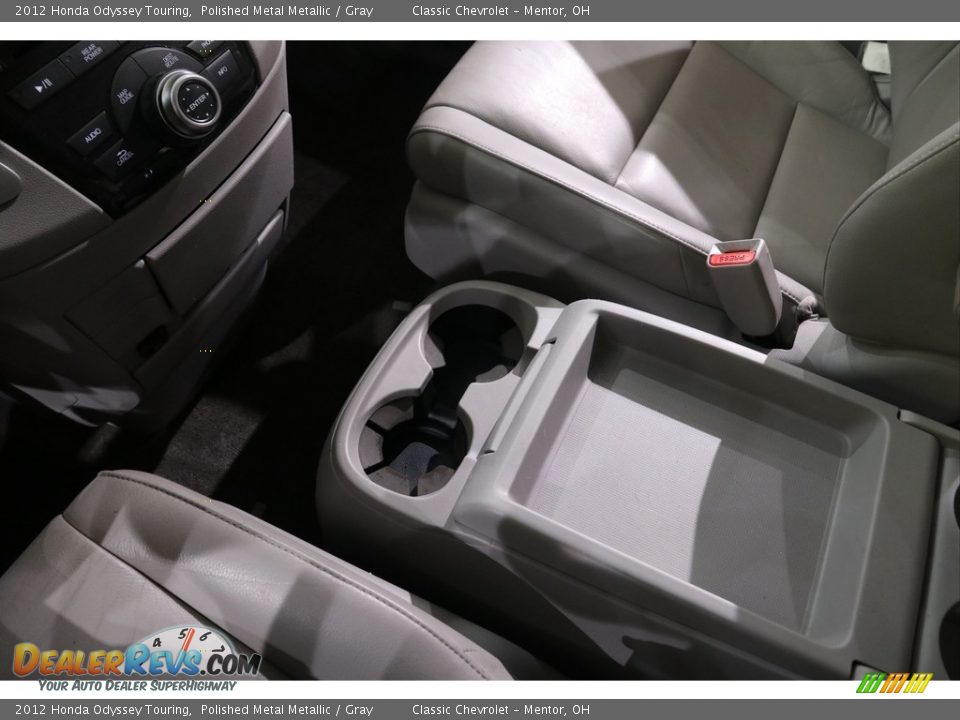 2012 Honda Odyssey Touring Polished Metal Metallic / Gray Photo #15