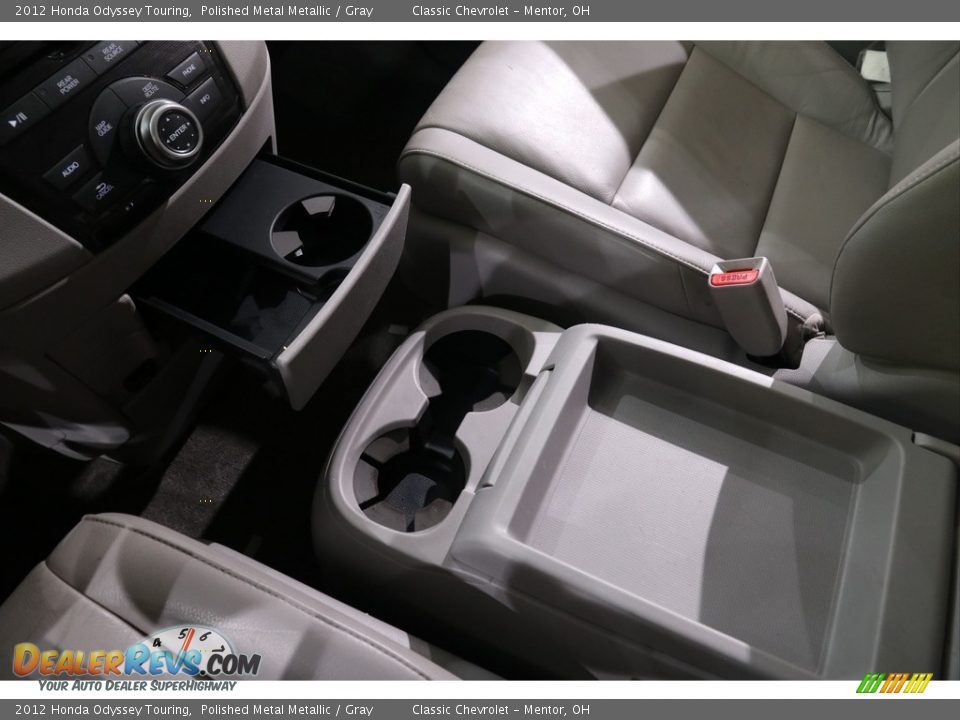 2012 Honda Odyssey Touring Polished Metal Metallic / Gray Photo #16