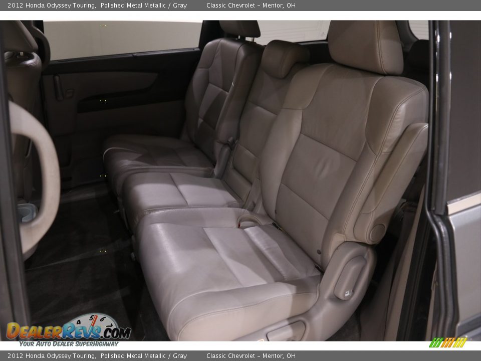 2012 Honda Odyssey Touring Polished Metal Metallic / Gray Photo #19