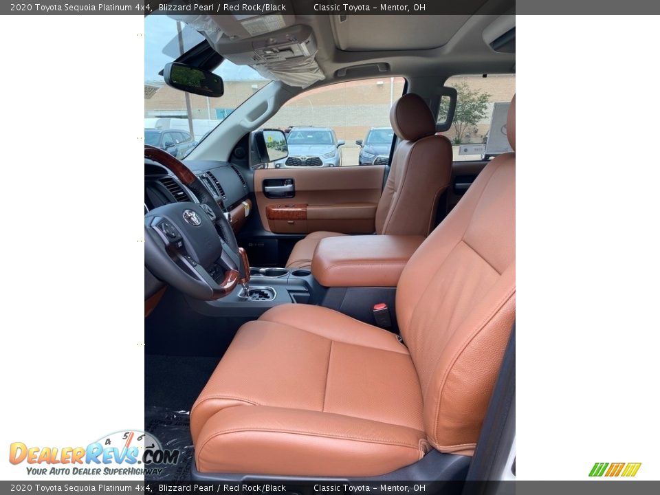 Front Seat of 2020 Toyota Sequoia Platinum 4x4 Photo #2