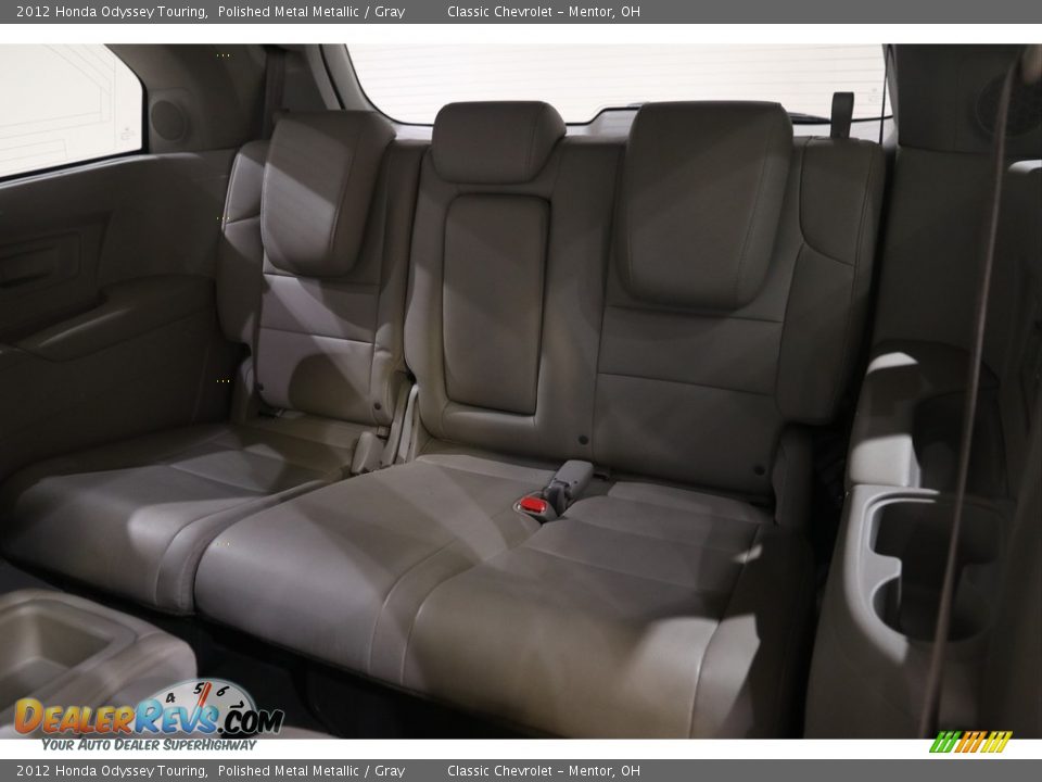 2012 Honda Odyssey Touring Polished Metal Metallic / Gray Photo #20