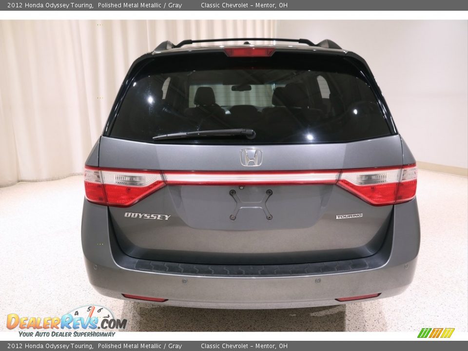 2012 Honda Odyssey Touring Polished Metal Metallic / Gray Photo #22