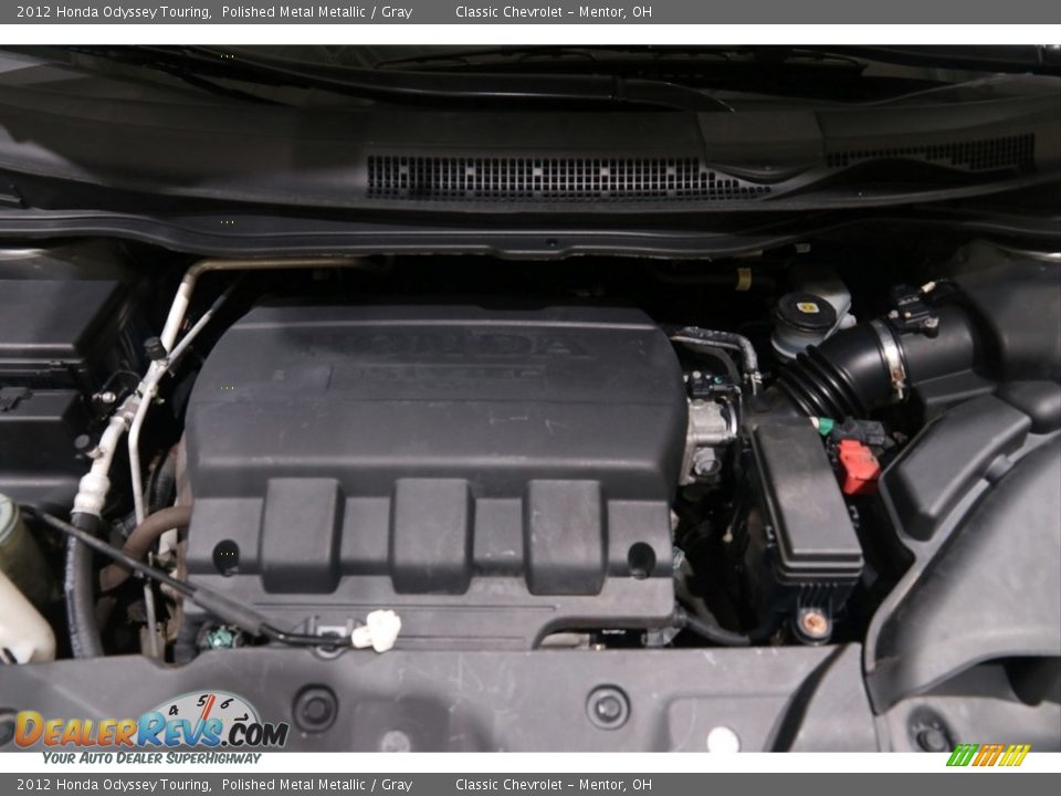 2012 Honda Odyssey Touring Polished Metal Metallic / Gray Photo #23
