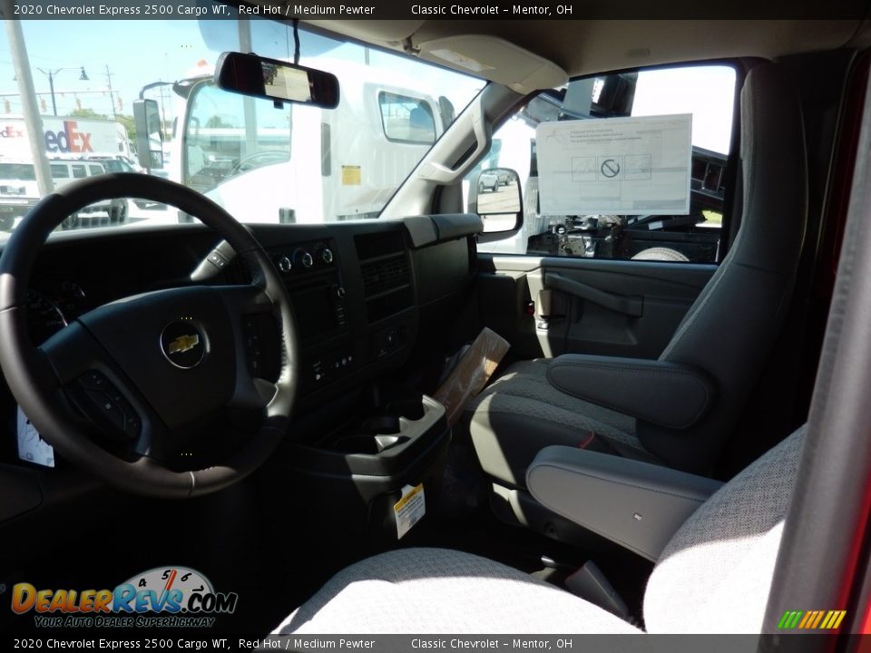 2020 Chevrolet Express 2500 Cargo WT Red Hot / Medium Pewter Photo #7