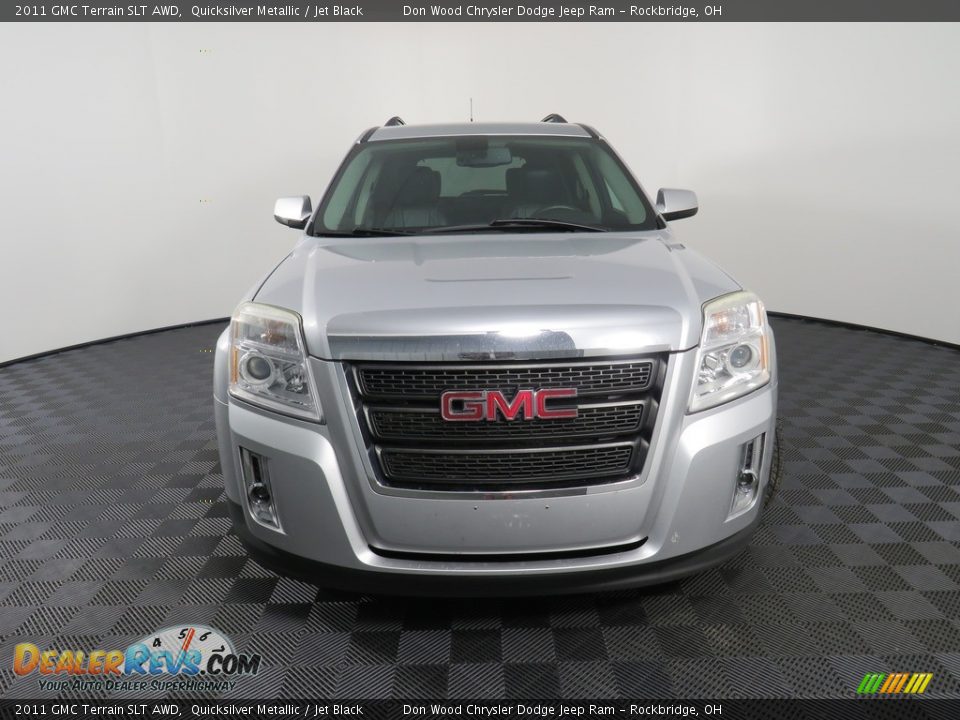 2011 GMC Terrain SLT AWD Quicksilver Metallic / Jet Black Photo #6