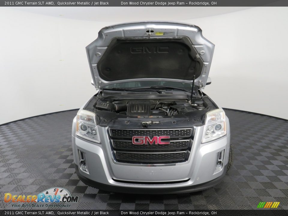 2011 GMC Terrain SLT AWD Quicksilver Metallic / Jet Black Photo #7