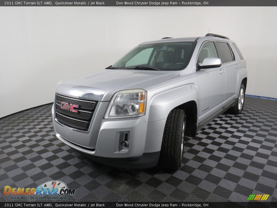2011 GMC Terrain SLT AWD Quicksilver Metallic / Jet Black Photo #9