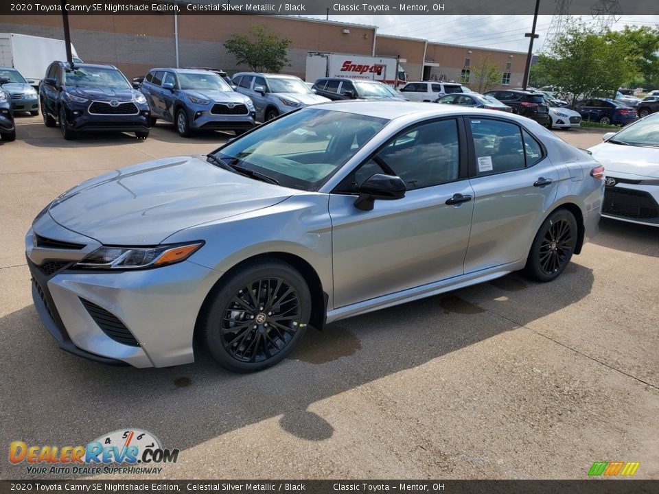 2020 Toyota Camry SE Nightshade Edition Celestial Silver Metallic / Black Photo #1