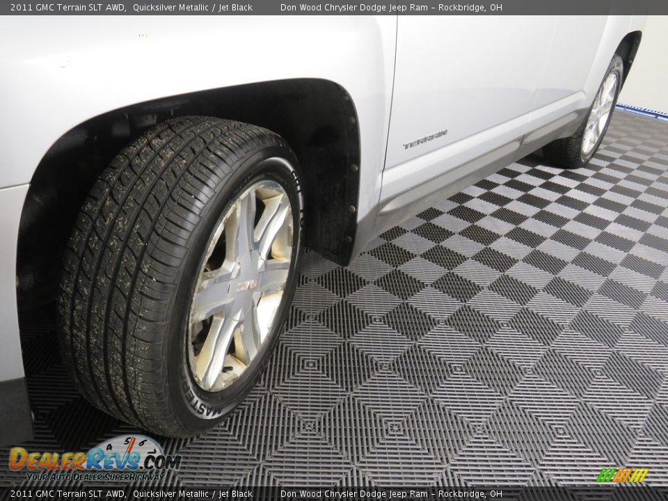 2011 GMC Terrain SLT AWD Quicksilver Metallic / Jet Black Photo #10