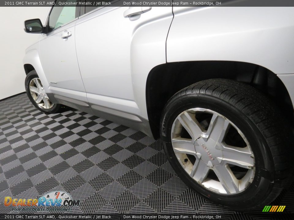 2011 GMC Terrain SLT AWD Quicksilver Metallic / Jet Black Photo #11