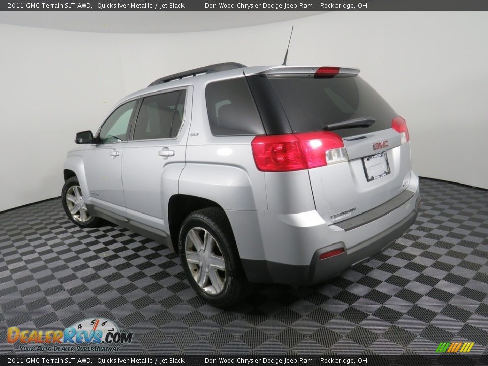2011 GMC Terrain SLT AWD Quicksilver Metallic / Jet Black Photo #12