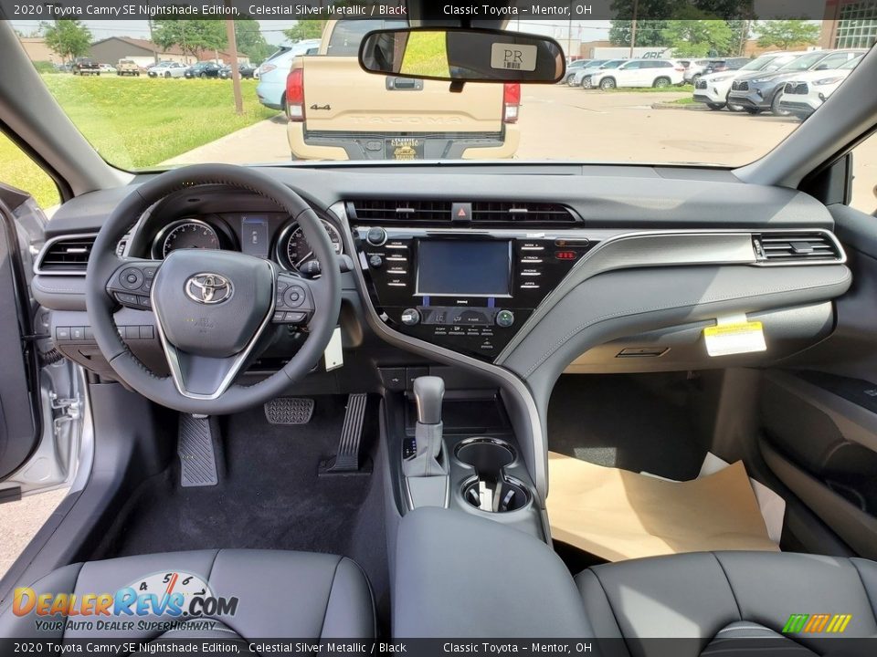 2020 Toyota Camry SE Nightshade Edition Celestial Silver Metallic / Black Photo #4