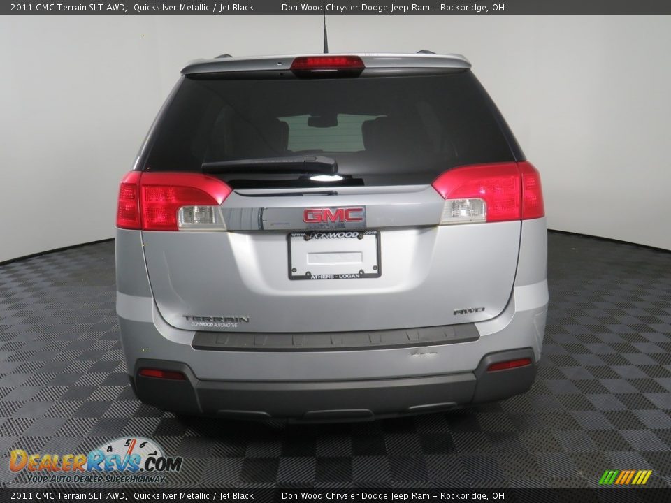 2011 GMC Terrain SLT AWD Quicksilver Metallic / Jet Black Photo #13