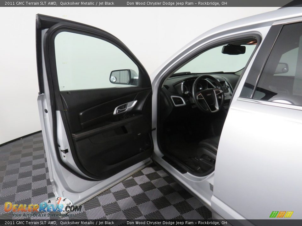 2011 GMC Terrain SLT AWD Quicksilver Metallic / Jet Black Photo #18