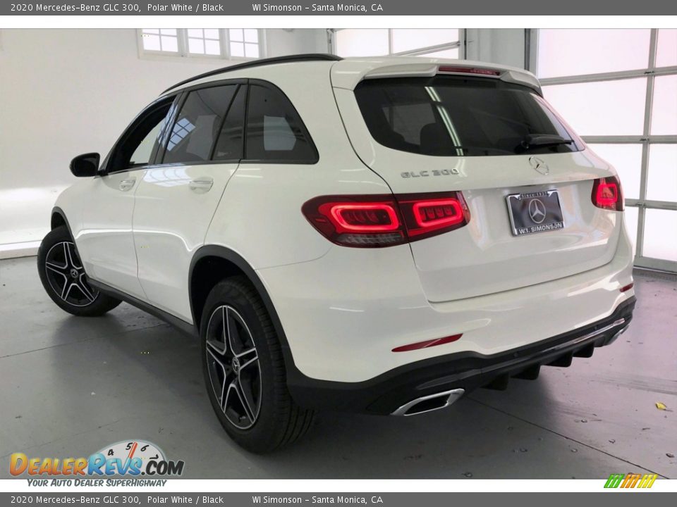 2020 Mercedes-Benz GLC 300 Polar White / Black Photo #2