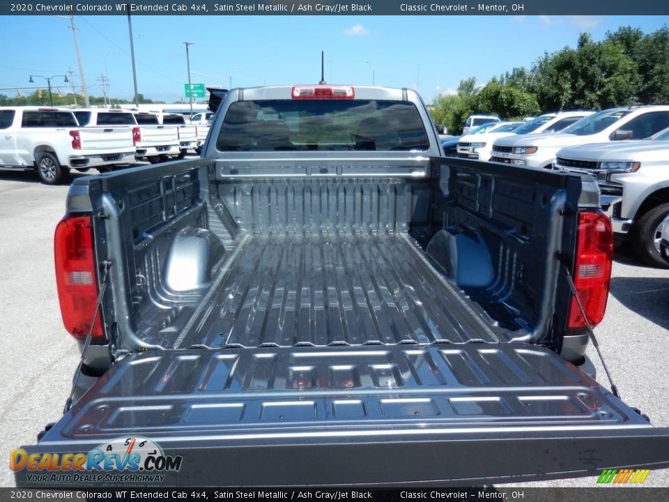 2020 Chevrolet Colorado WT Extended Cab 4x4 Satin Steel Metallic / Ash Gray/Jet Black Photo #6